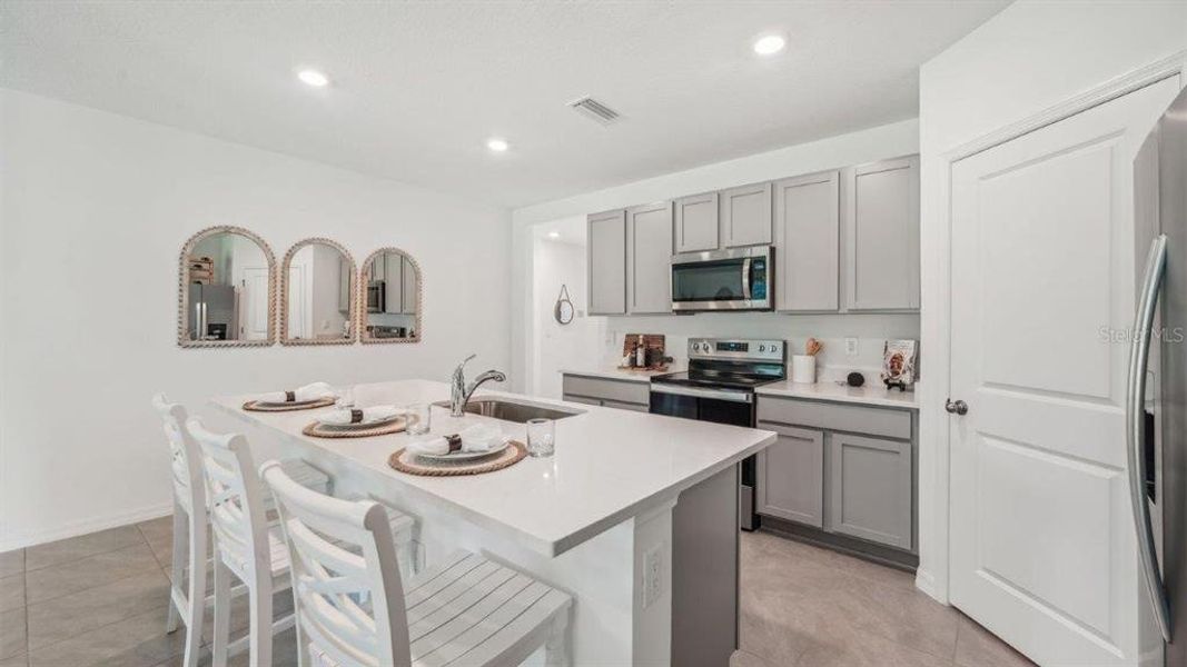 Furnished interior view inside a new home in , Zephyrhills (Image 16).