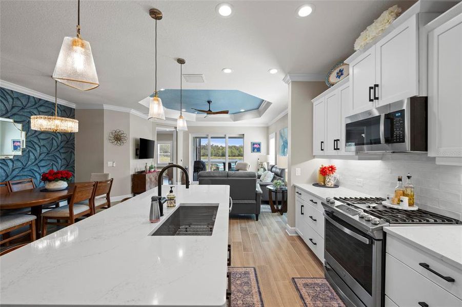 Furnished interior view inside a new home in , Sarasota (Image 14).