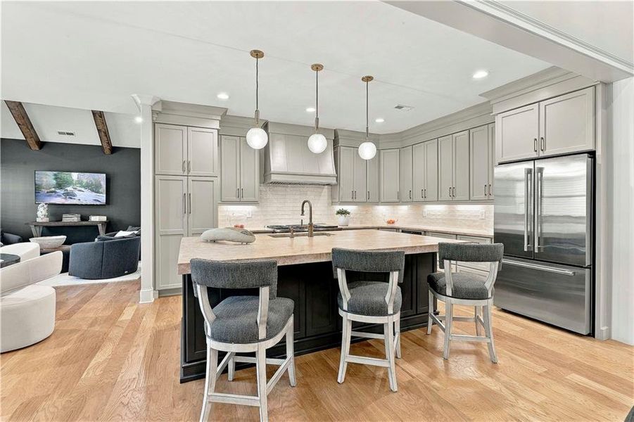 Furnished interior view inside a new home in , Newnan (Image 49).