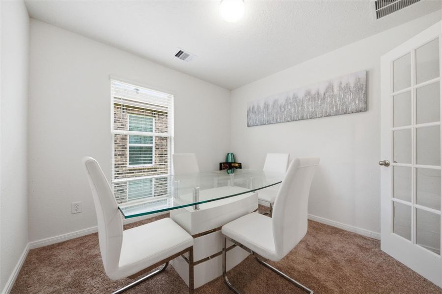 Furnished interior view inside a new home in , Katy (Image 11).