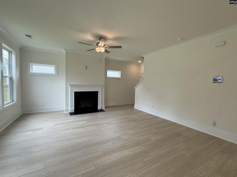 Spacious, unfurnished interior of a new home in Cottages at Roofs Pond, West Columbia (Image 23).
