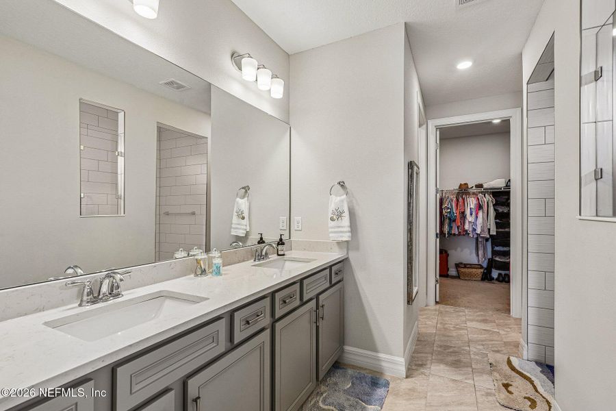 Furnished interior view inside a new home in , St. Augustine (Image 46).