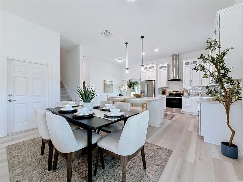 Furnished interior view inside a new home in , St. Petersburg (Image 6).