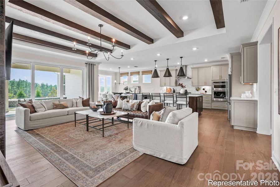 Representative Home - Gathering and Kitchen