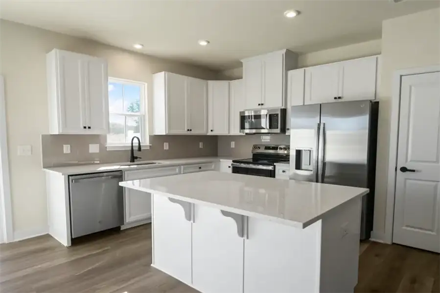 Furnished interior view inside a new home in Townes At Abner Creek, Greer (Image 3).