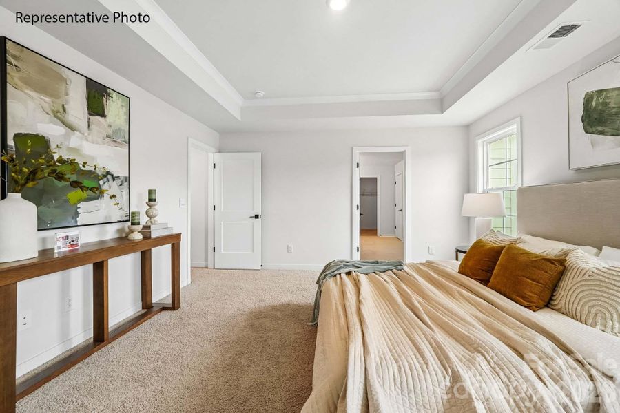 Furnished interior view inside a new home in Avalon of Gastonia, Gastonia (Image 28).