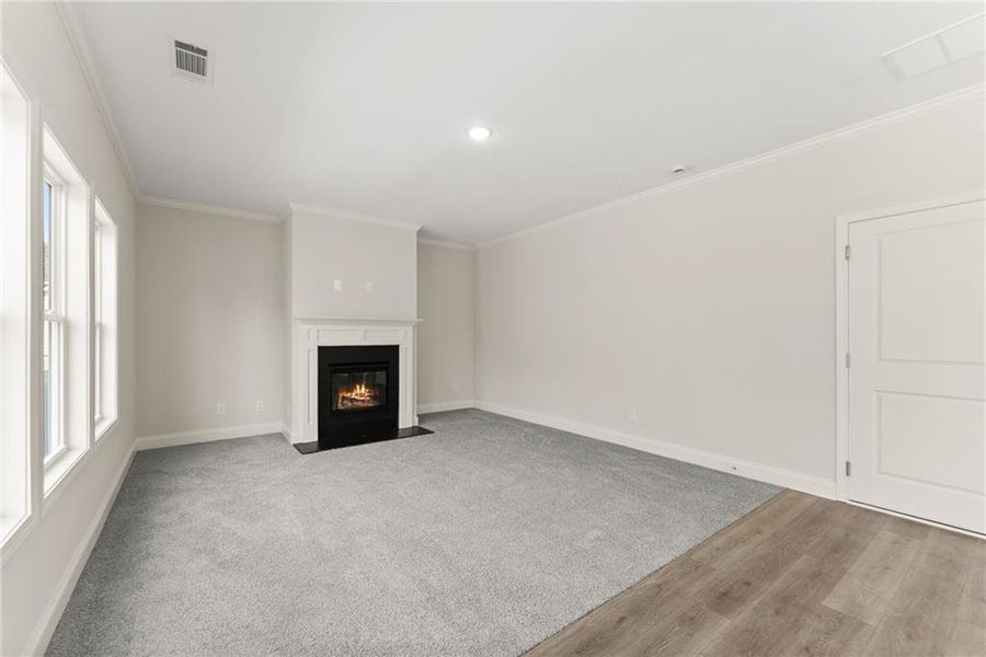 Spacious, unfurnished interior of a new home in , Dawsonville (Image 21). Spacious, unfurnished interior of a new home in , Dawsonville (Image 21).