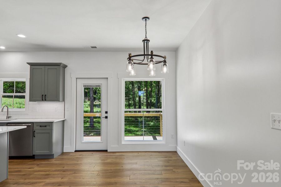 Spacious, unfurnished interior of a new home in , Hendersonville (Image 35).