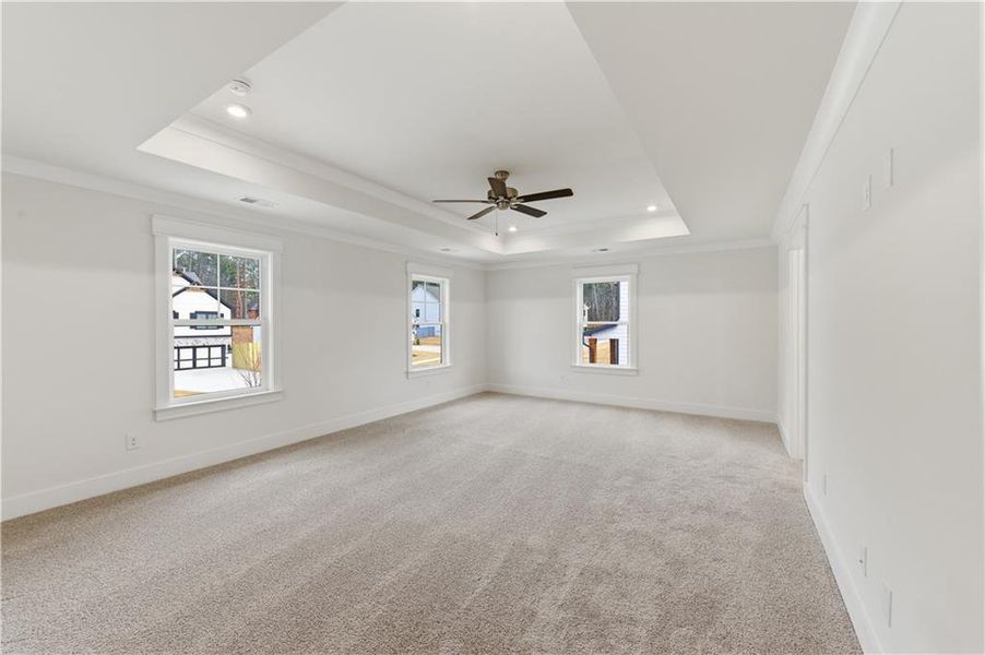 Spacious, unfurnished interior of a new home in Springside Reserve, Powder Springs (Image 28).