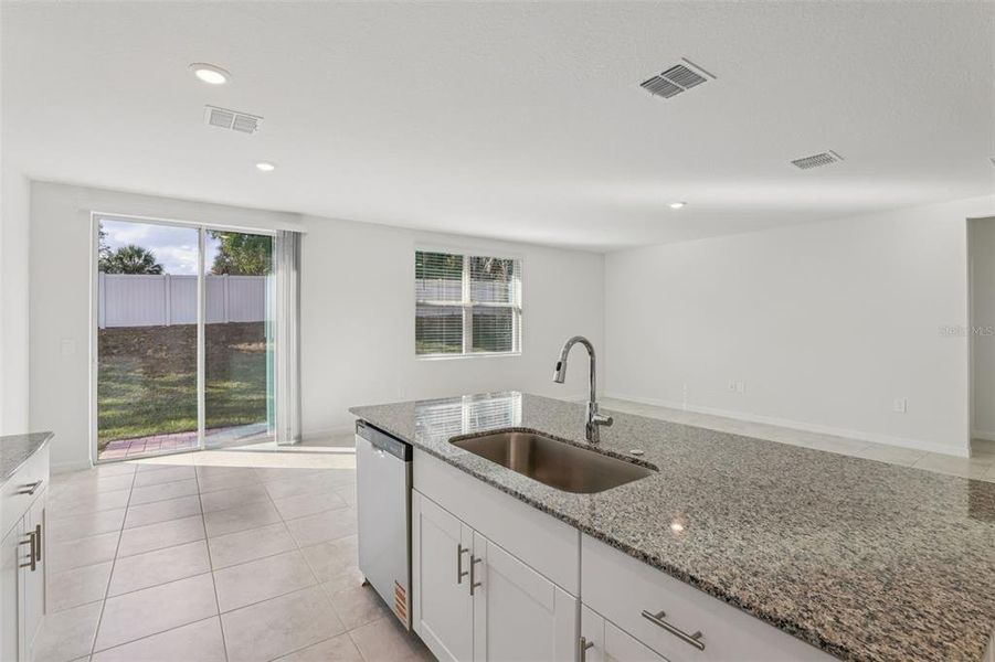Furnished interior view inside a new home in Deer Run at Crosswinds, Davenport (Image 7). Furnished interior view inside a new home in Deer Run at Crosswinds, Davenport (Image 7).