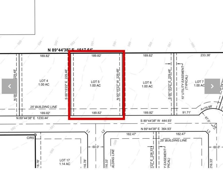 Map / location featuring property parcel outlined