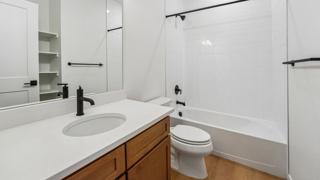 Furnished interior view inside a new home in Westerly, Erie (Image 21).