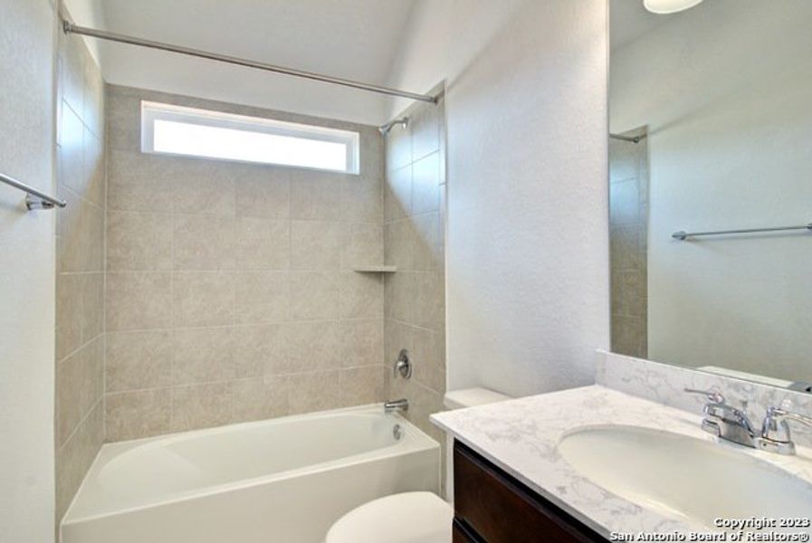 Furnished interior view inside a new home in Veramendi, New Braunfels (Image 10).