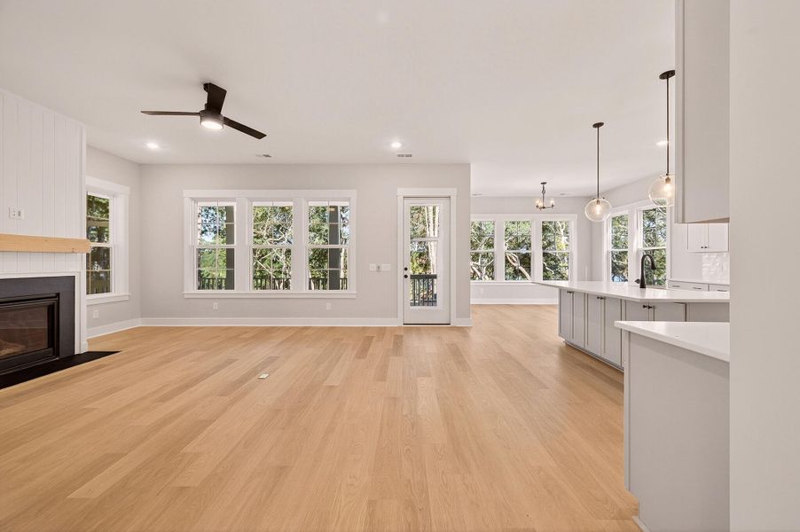 Spacious, unfurnished interior of a new home in Meggett Homes, Hollywood (Image 21).