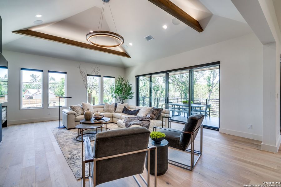 Furnished interior view inside a new home in , Boerne (Image 5). Furnished interior view inside a new home in , Boerne (Image 5).
