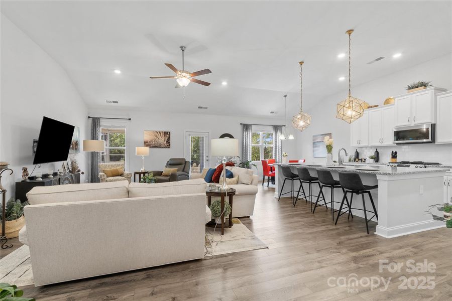Furnished interior view inside a new home in , Elgin (Image 28).