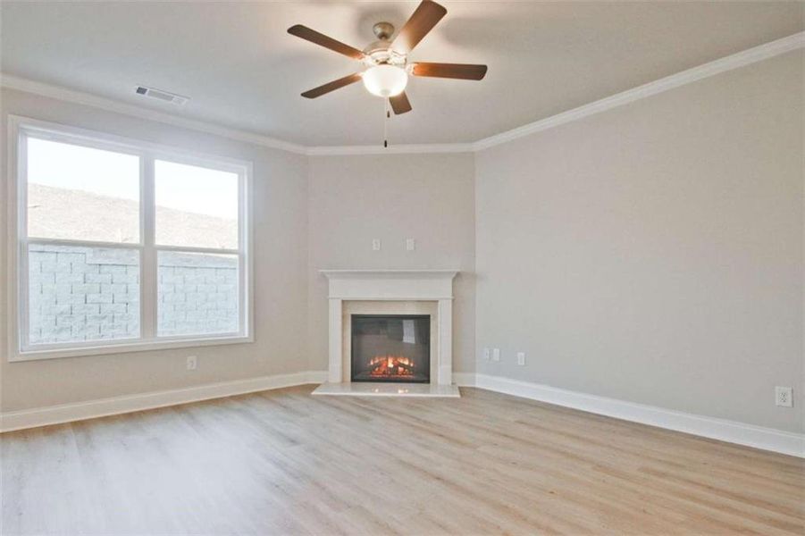 Spacious, unfurnished interior of a new home in Somerset at Riverbrook, Gainesville (Image 17).