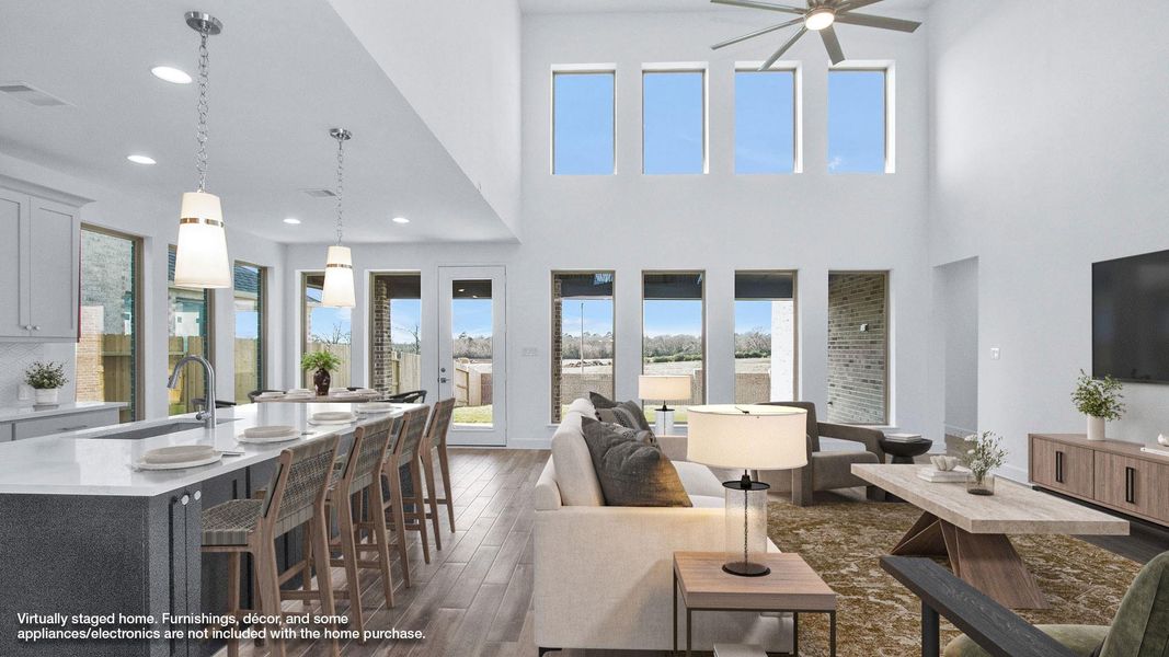 Furnished interior view inside a new home in Briarley, Montgomery (Image 9). Furnished interior view inside a new home in Briarley, Montgomery (Image 9).