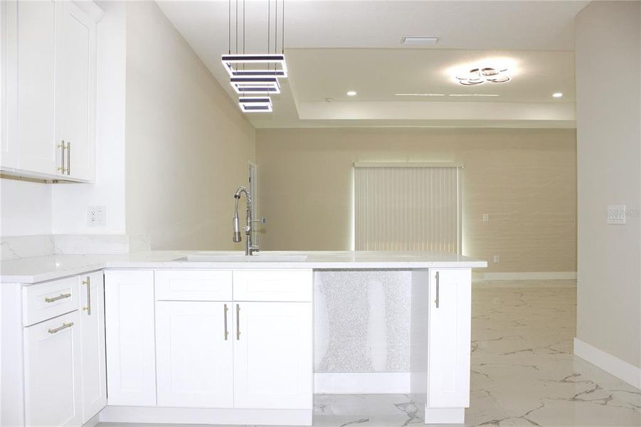Furnished interior view inside a new home in , Tampa (Image 17).