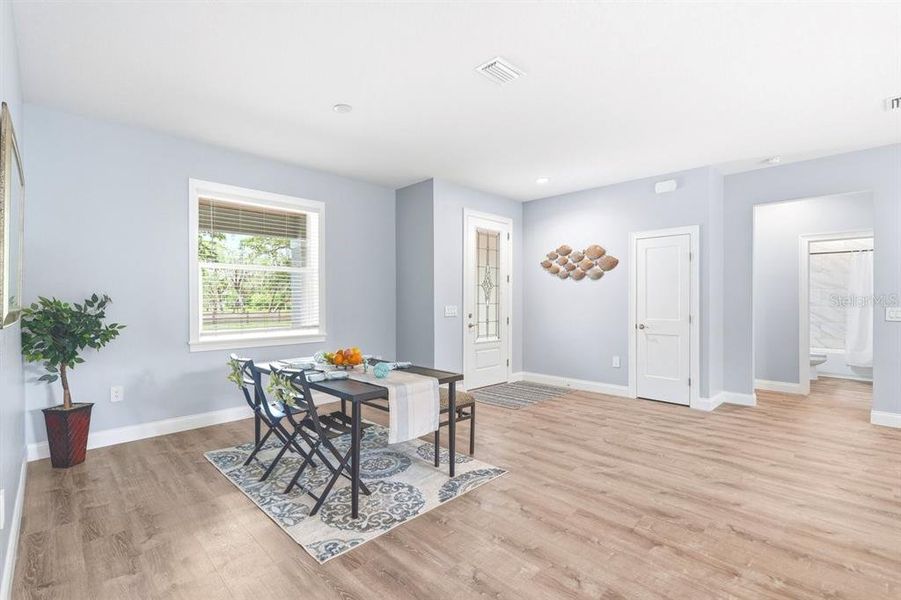Furnished interior view inside a new home in , Deland (Image 8).