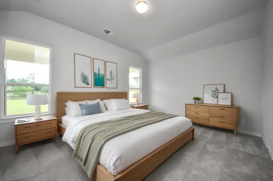 Virtually Staged - Primary Bedroom. Virtually Staged - Primary Bedroom.