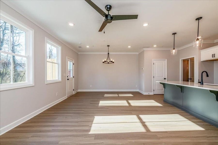 Spacious, unfurnished interior of a new home in River Walk Place, Lawrenceville (Image 12).