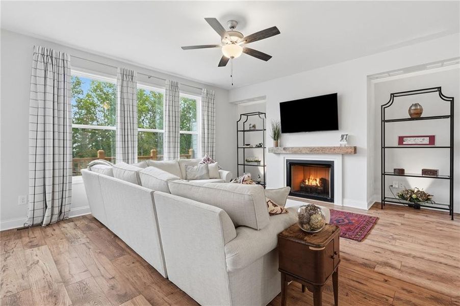 Furnished interior view inside a new home in , Sugar Hill (Image 16).