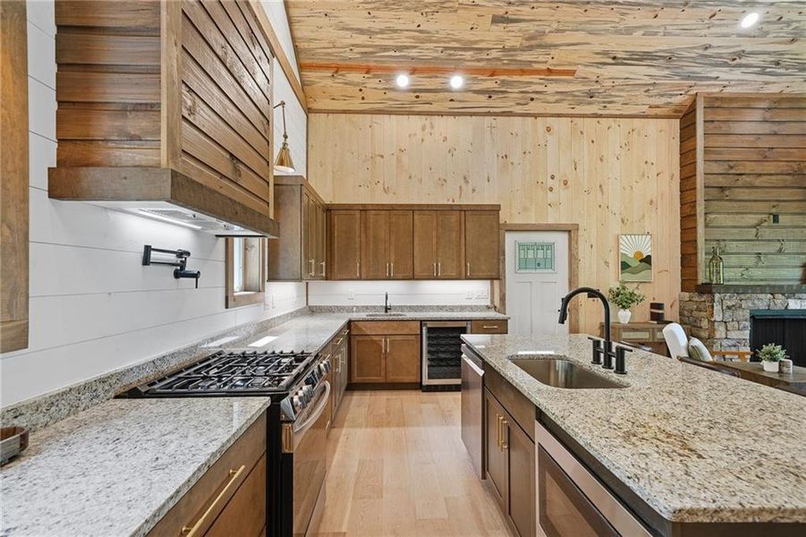 Furnished interior view inside a new home in , Blue Ridge (Image 3).