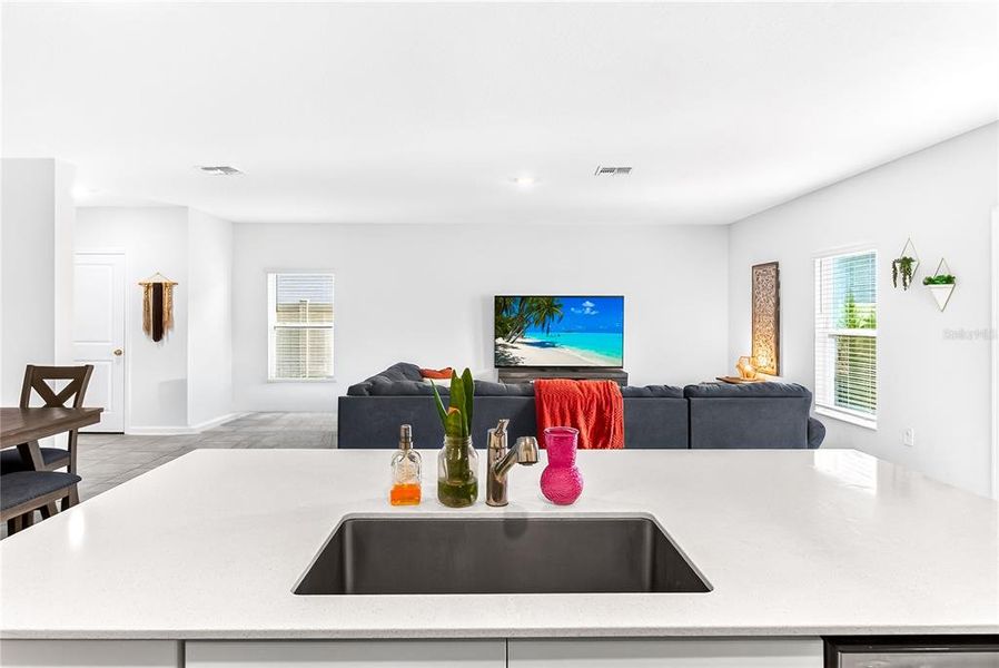Furnished interior view inside a new home in Ranches at Lake Mcleod, Eagle Lake (Image 9).