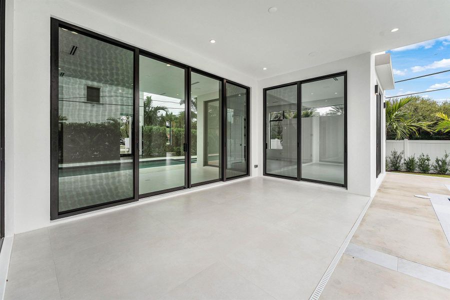 Exterior details and patio area of a home in , Boca Raton (Image 28).