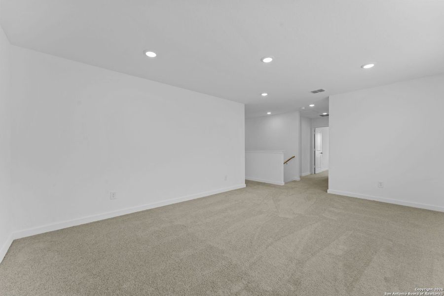 Spacious, unfurnished interior of a new home in Hightop Ridge, Converse (Image 23).