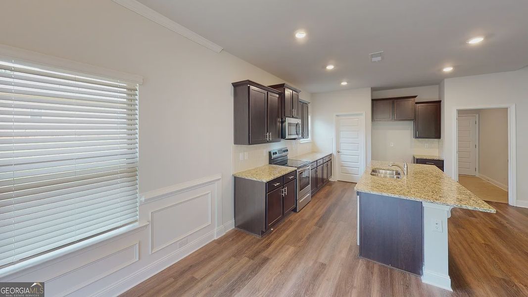 Furnished interior view inside a new home in The Abberley., Macon (Image 7).