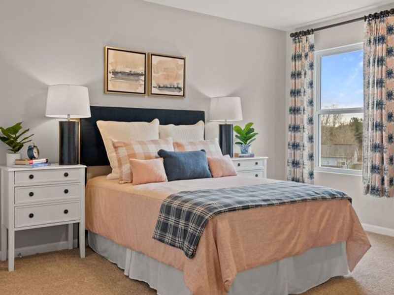 Representative furnished interior of a home built from the Elon by True Homes in Shay Crossing, Salisbury (Image 15).