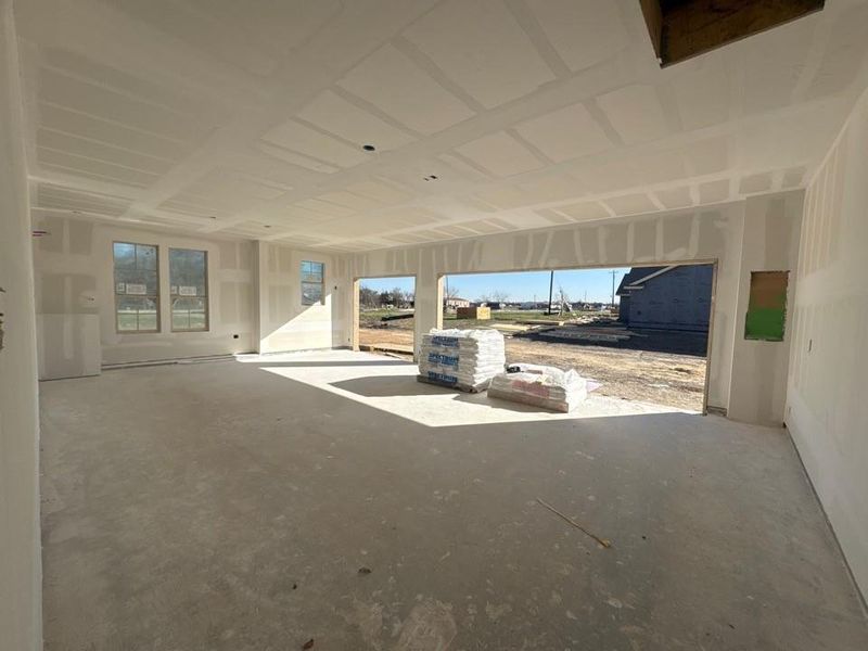 In-progress construction of a new home in Terra Escalante, Blue Ridge, TX (Image 3).