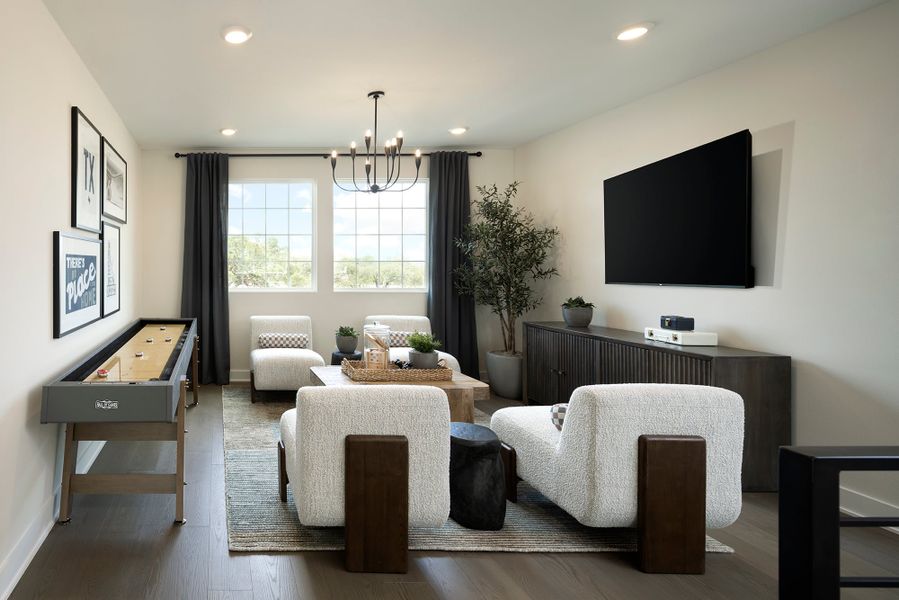 Representative furnished interior of a home built from the 4063 by Risewell Homes in Bluff Haven, Georgetown (Image 32). Representative furnished interior of a home built from the 4063 by Risewell Homes in Bluff Haven, Georgetown (Image 32).