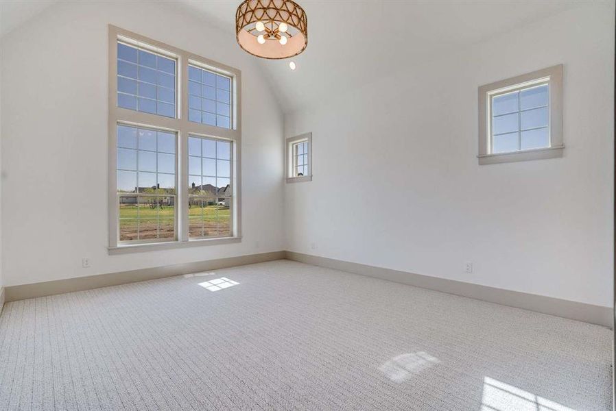 Spacious, unfurnished interior of a new home in , Joshua (Image 23).