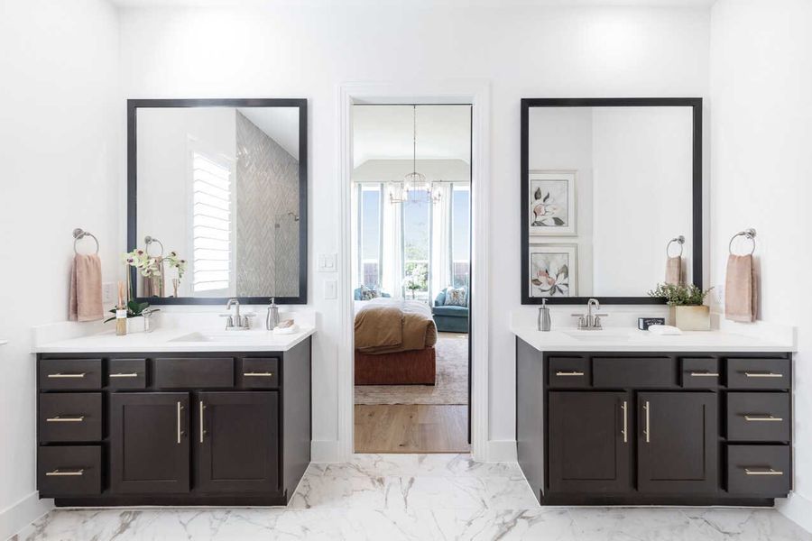 Representative Primary Bathroom - some options shown Representative Primary Bathroom - some options shown