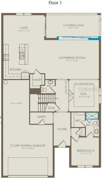 2D floor plan layout of this home in The Landings at Live Oak Lake, St. Cloud, FL (Image 3). 2D floor plan layout of this home in The Landings at Live Oak Lake, St. Cloud, FL (Image 3).