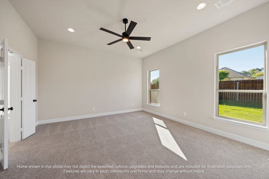 Spacious, unfurnished interior of a new home in Legacy Ranch - Phase 2, Temple (Image 9).