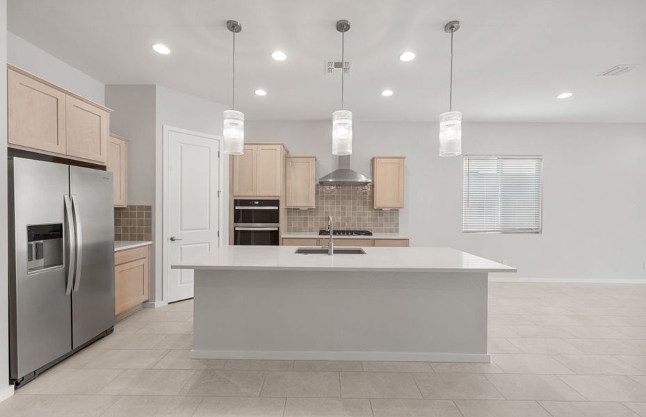 Furnished interior view inside a new home in Regent Hills - Meadow Series, Buckeye (Image 9).