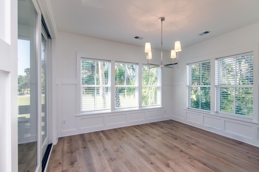 Spacious, unfurnished interior of a new home in , Edisto Island (Image 23).
