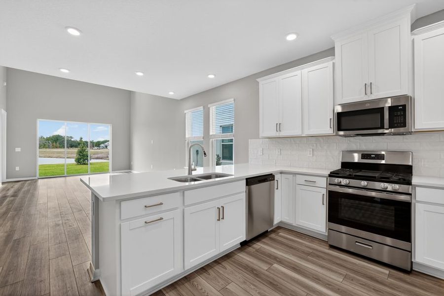 Furnished interior view inside a new home in Firethorn, Parrish (Image 9).