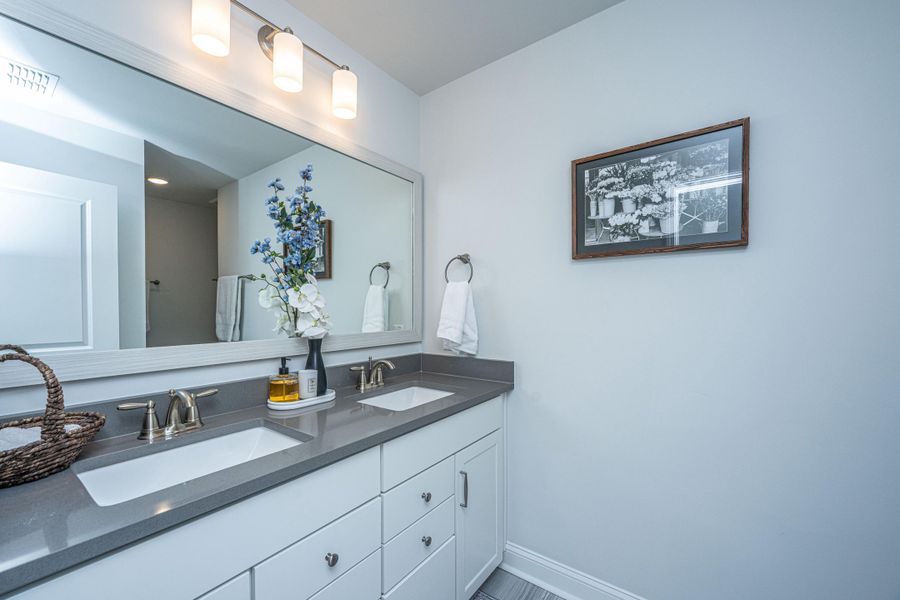 Furnished interior view inside a new home in Sea Island Preserve, Johns Island (Image 5).