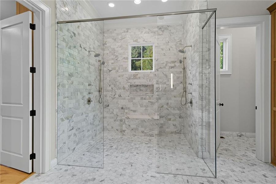 Furnished interior view inside a new home in Crossroads, Alpharetta (Image 41).