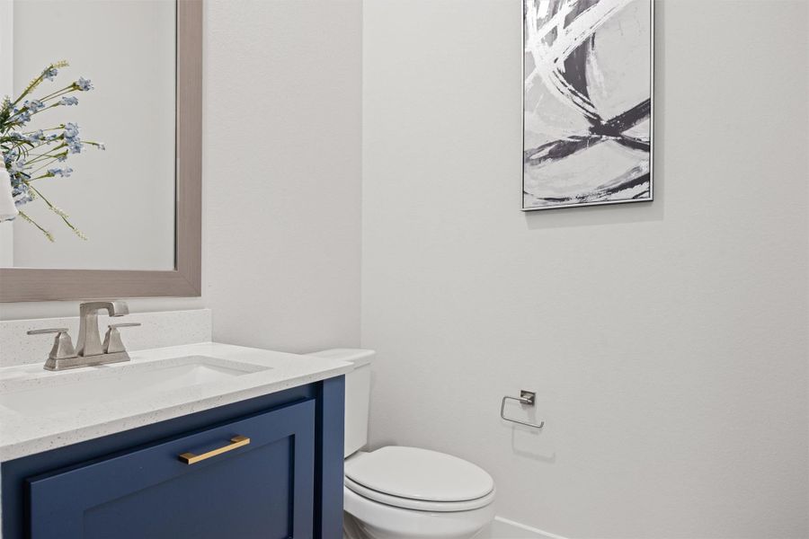 Guest half-bath Guest half-bath