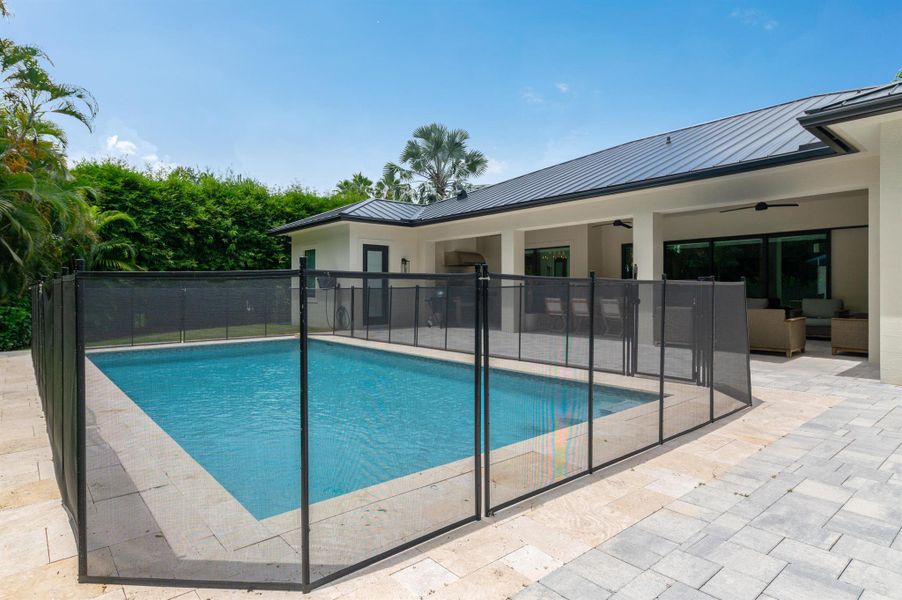 Exterior details and patio area of a home in , Stuart (Image 2).