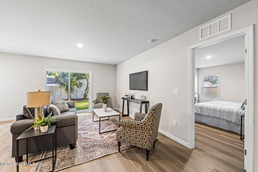 Furnished interior view inside a new home in , Jacksonville (Image 9).