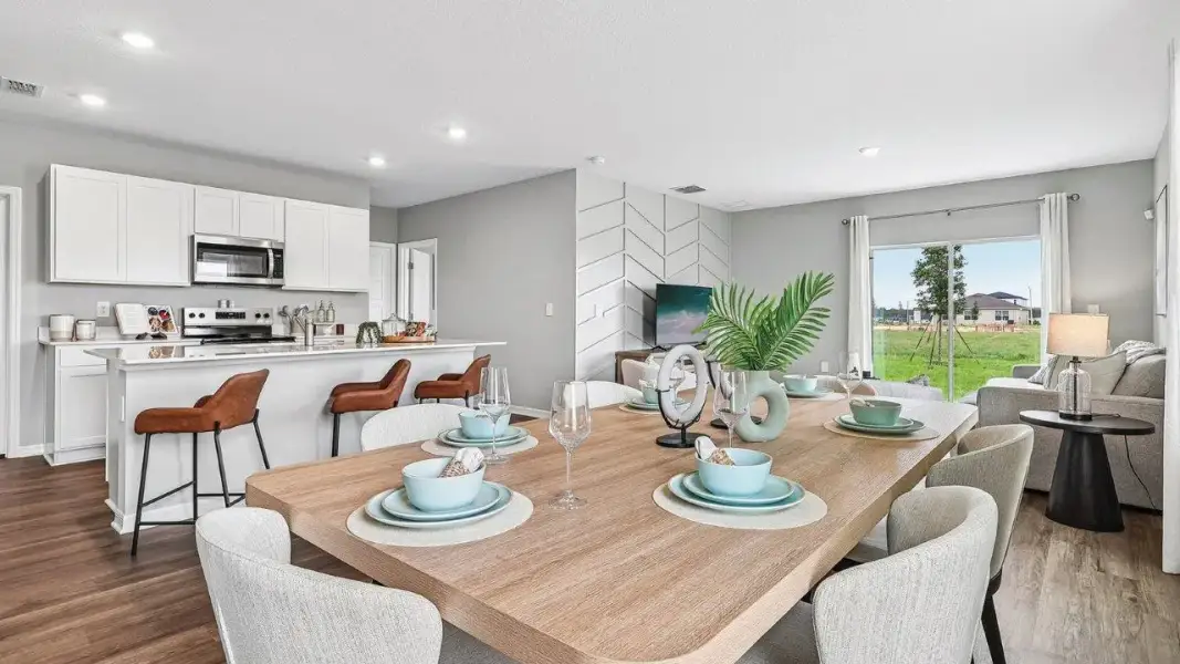 Furnished interior view inside a new home in Hawthorne Ranch, Lakeland (Image 9).