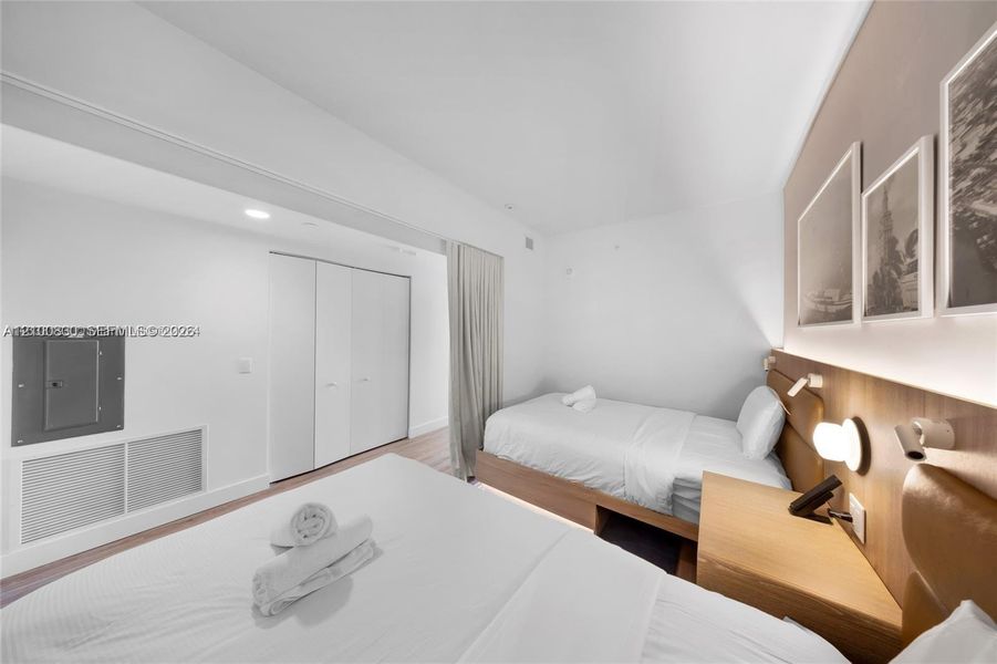 Furnished interior view inside a new home in , Miami (Image 7).