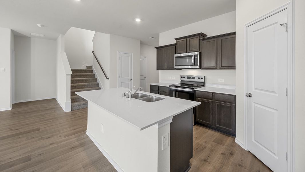 Representative furnished interior of a home built from the Midland by D.R. Horton in Cottonwood, Dorchester (Image 5).